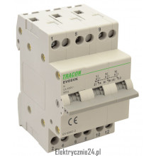 Przełącznik wyboru zasilania na szynę 3P 16A - elektrycznie24.pl